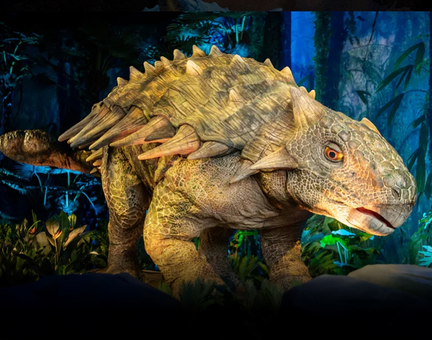 Dinosaurio de Jurassic World the exhibition